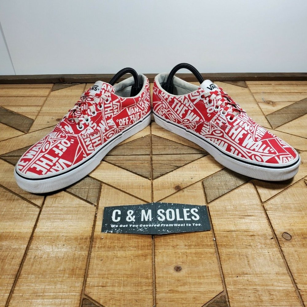 Vans  Doheny Racing Red White Off The Wall - Picture 4 of 9